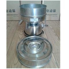 Electric Automatic Sieve Shaker Vibrating Sieve Machine Food Industrial Stainless Steel Sifter for Granule Powder Grain (60 Mesh 0.3mm)