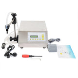 VEVOR Automatic Digital Liquid Filling Filler Digital Control Pump Drink Water Liquid Filling Machine Automatic Bottle Filler (2-3500ml)