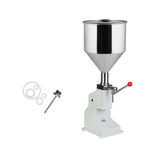 Happybuy A03 Manual Liquid Paste Filling Machine 5 to 50ml Liquid Filling Machine Bottle Filler for Cream Shampoo Cosmetic