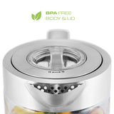 Viante Electric Kettle. Electric Glass Tea Kettle Heater with Digital Temperature Controls. Programs for your favorite teas & Coffee. Removable Tea Infuser. Stainless Steel Glass Boiler. BPA-FREE