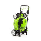 Greenworks 21-Inch 40V Brushless Self-Propelled Mower 6AH Battery and Charger Included, M-210-SP