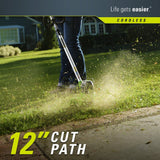 GreenWorks STBA40B210 G-MAX 40V Cordless String Trimmer and Blower Combo Pack