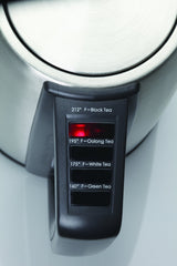 Capresso 278.05 H2O Steel Plus Water KEttle, One Size, Black